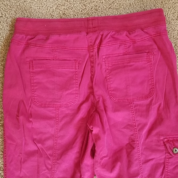 Maurices Raspberry Pink Cargo Capris - Picture 10 of 10